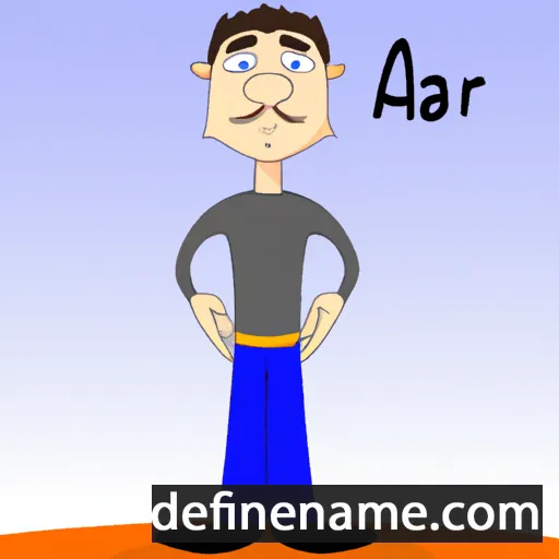 cartoon of the name Alar