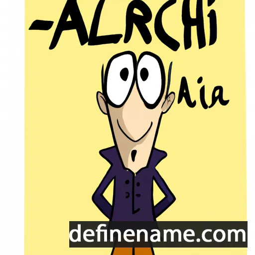 cartoon of the name Alarich