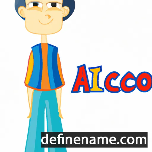 cartoon of the name Alarico