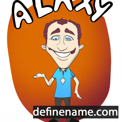 cartoon of the name Alaryk