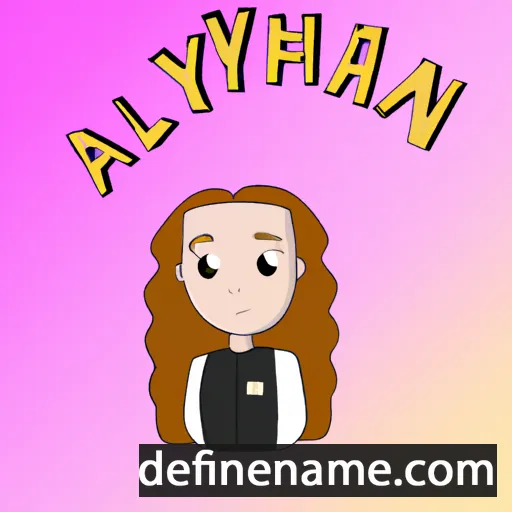 Alaynna cartoon