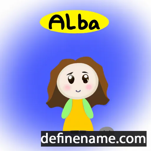 Albà cartoon