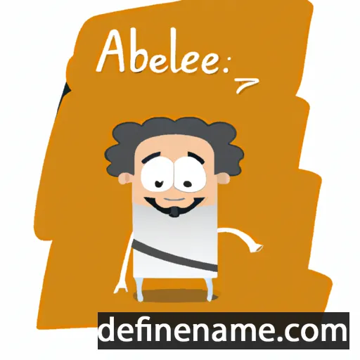 cartoon of the name Albéric