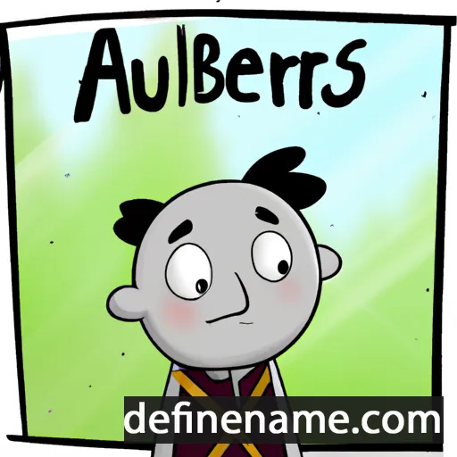 cartoon of the name Albericus