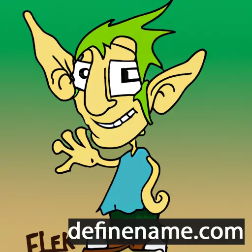 cartoon of the name Alberik