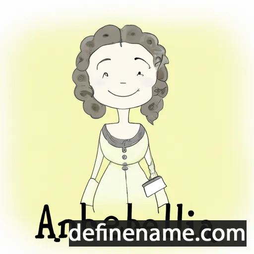 cartoon of the name Alberina