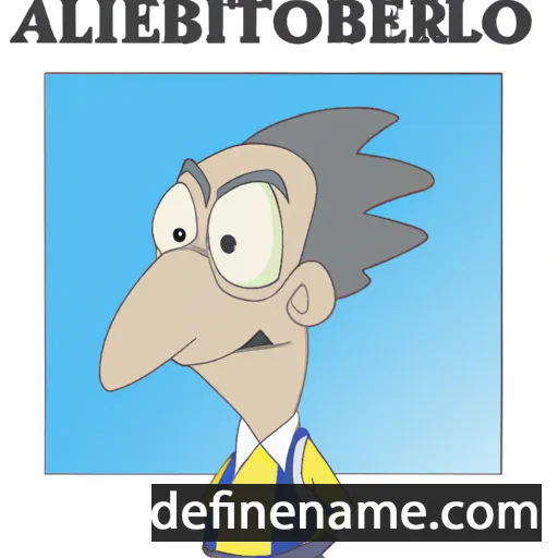 Albertino cartoon