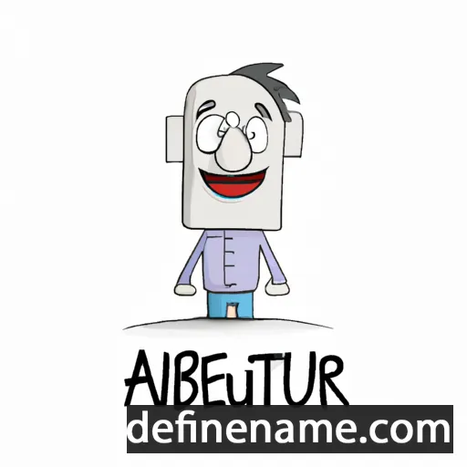 Albertu cartoon