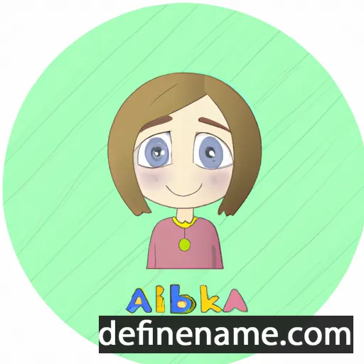 Albika cartoon