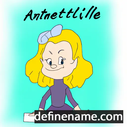 cartoon of the name Albinette