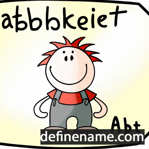 Albrekt cartoon