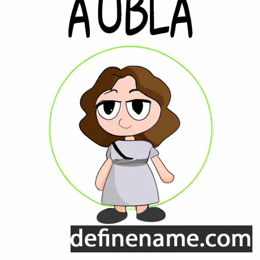 cartoon of the name Albunea