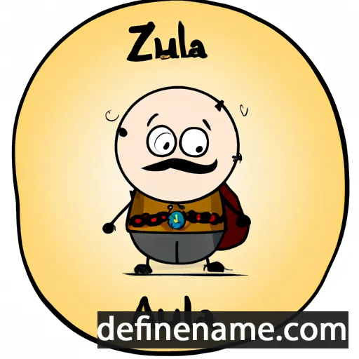 cartoon of the name Albuzza