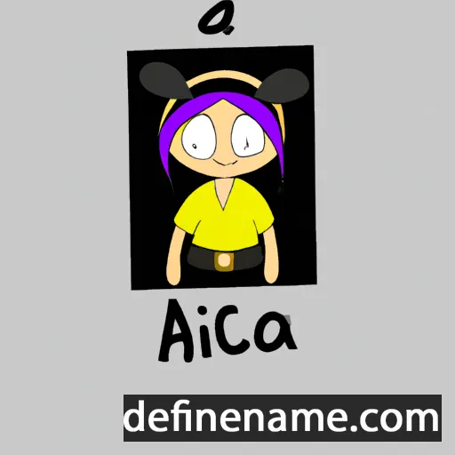 cartoon of the name Alča