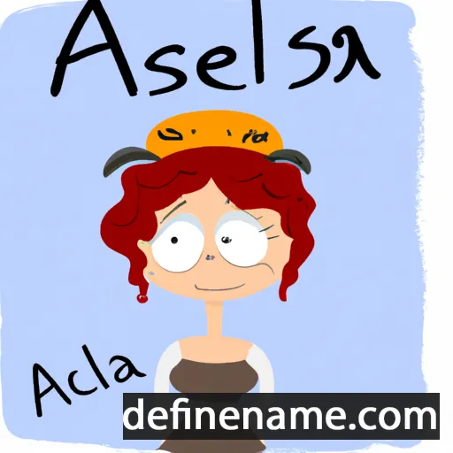 Alcesta cartoon