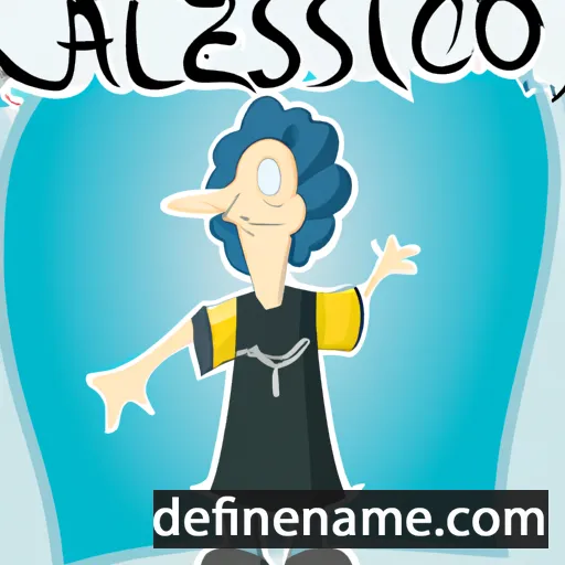 cartoon of the name Alcestiso