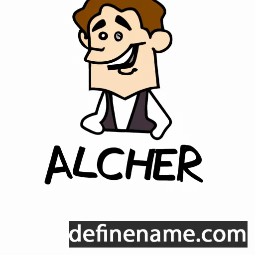 Alcher cartoon