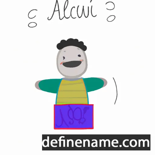 Alcínou cartoon