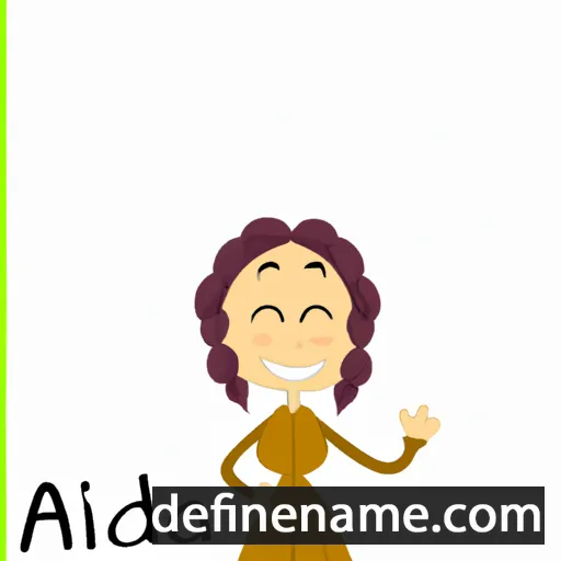 cartoon of the name Alcida