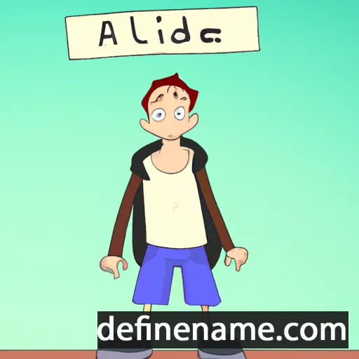 Alcidie cartoon