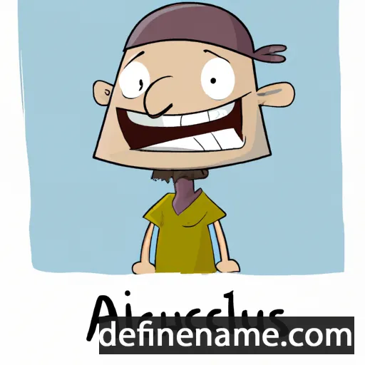 cartoon of the name Alcimachus