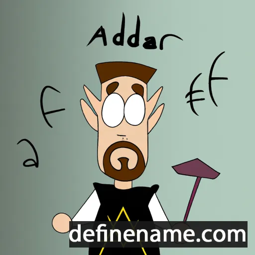 cartoon of the name Aldafǫðr