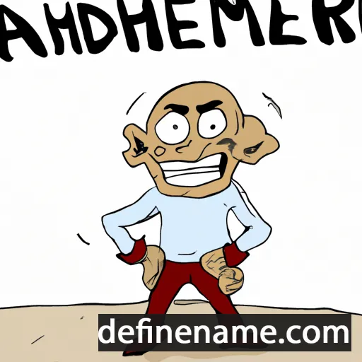 Aldarnemekh cartoon