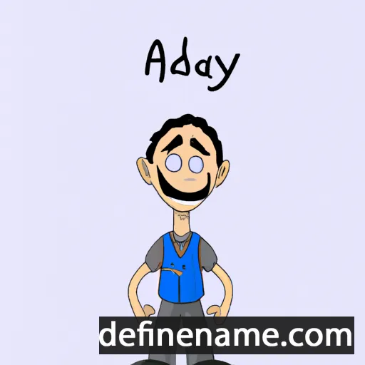 cartoon of the name Aldayar