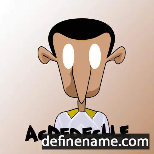 cartoon of the name Aldégonde