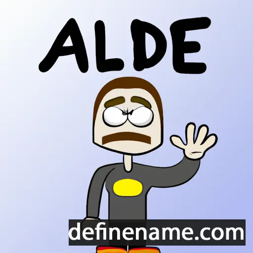 Alde cartoon