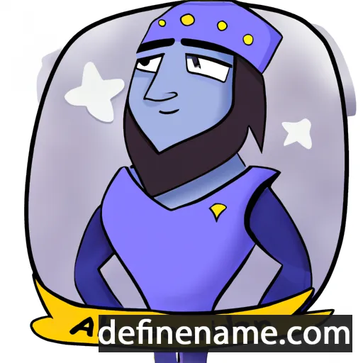 cartoon of the name Aldebaran