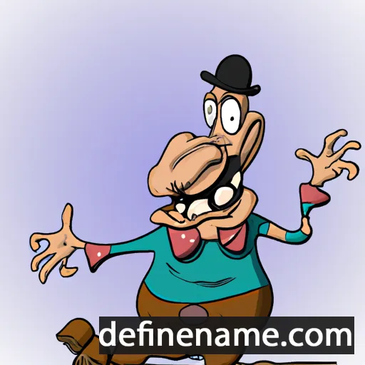 cartoon of the name Aldebrando