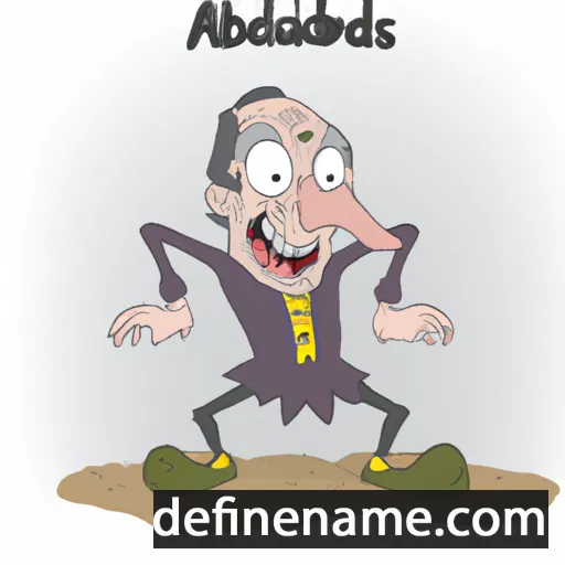 cartoon of the name Aldebrandus