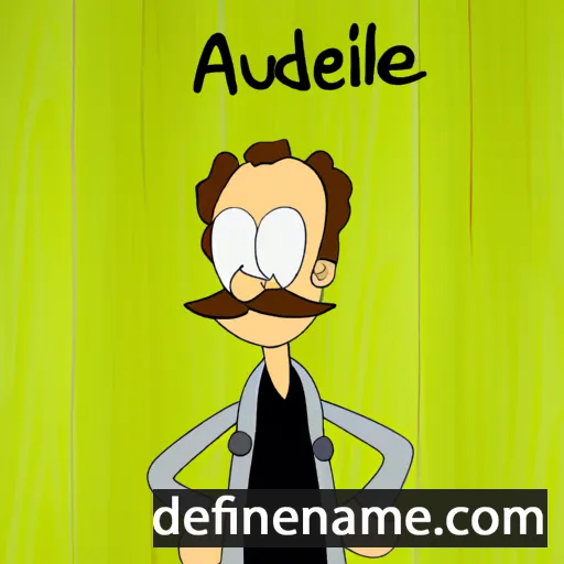 cartoon of the name Aldegunde