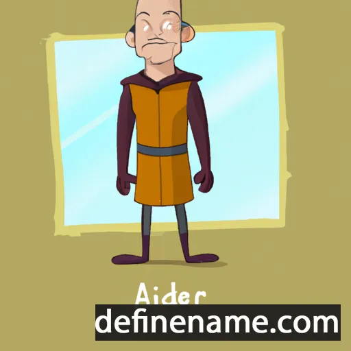 cartoon of the name Alderic