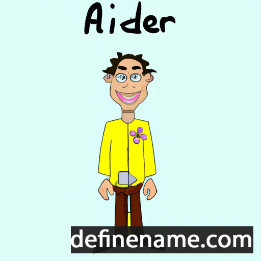 Alderik cartoon