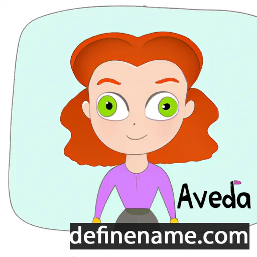 Aldeva cartoon