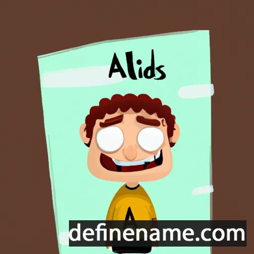 Aldís cartoon