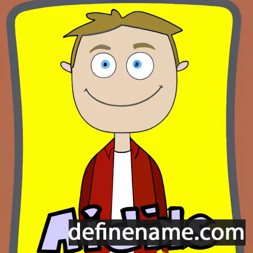 cartoon of the name Aldis