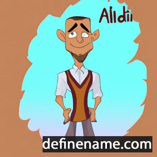 cartoon of the name Aldmir