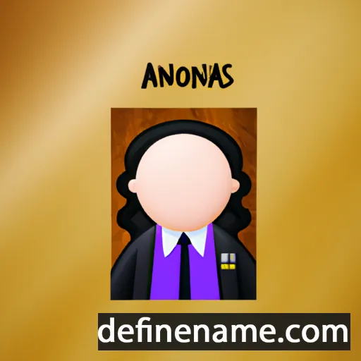 cartoon of the name Aldonas