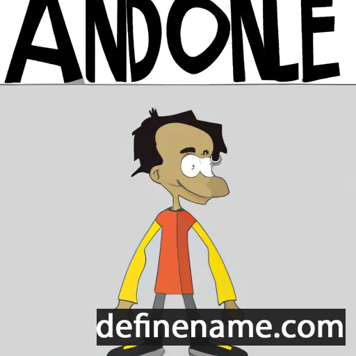 cartoon of the name Aldone