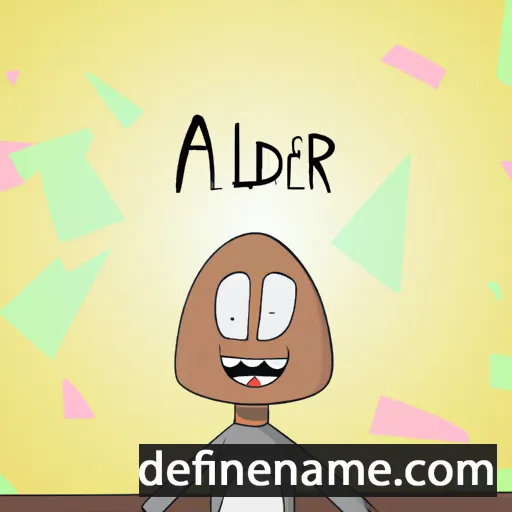 cartoon of the name Aldúlfr