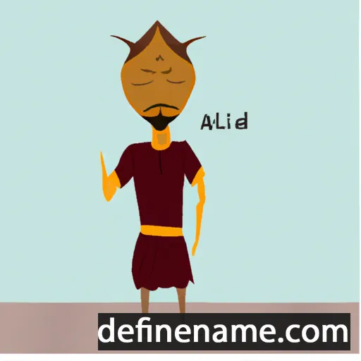 cartoon of the name Aldulfin