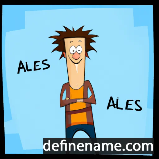 Alecks cartoon