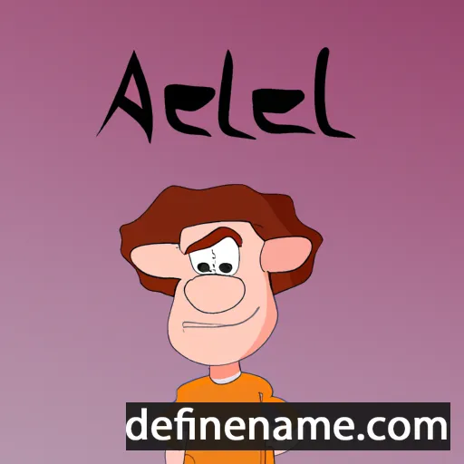 cartoon of the name Alefe