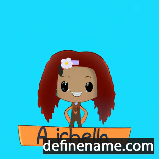 cartoon of the name Aleighia