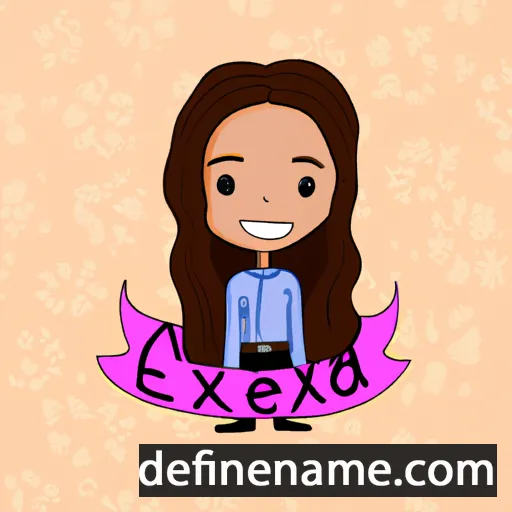 Aleixandra cartoon