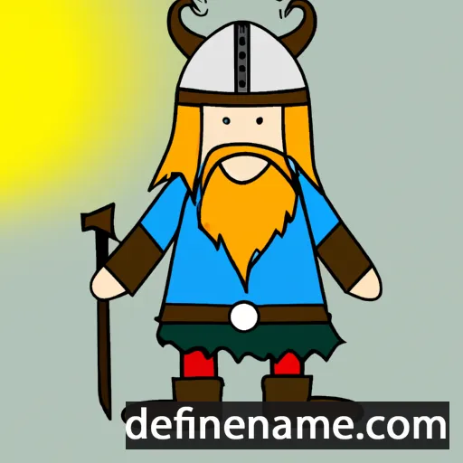 Álfþór cartoon