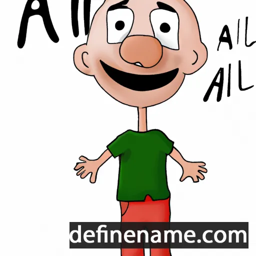 cartoon of the name Äli